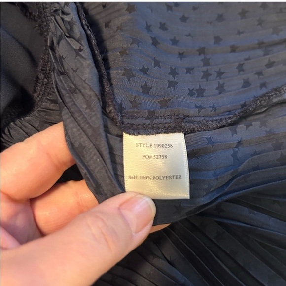 Current Air Lauren mini star dress in navy size L - Picture 8 of 9